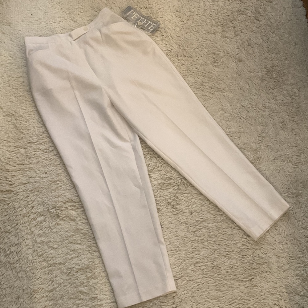 VINTAGE White High Waisted Pants